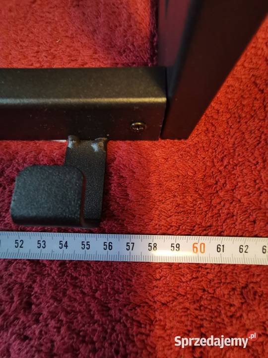 Wieszak stylowy ścienny czarny Szer 60 i wys na Łask