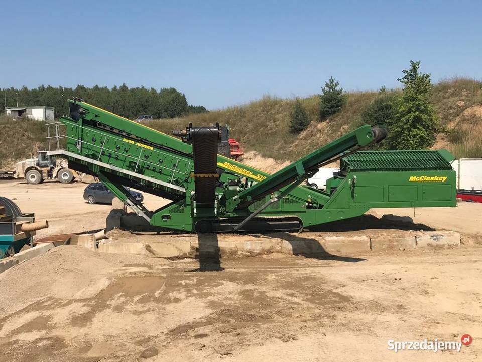 Mobilny przesiewacz McCloskey s190 na mokro Kołodziejewo sprzedam