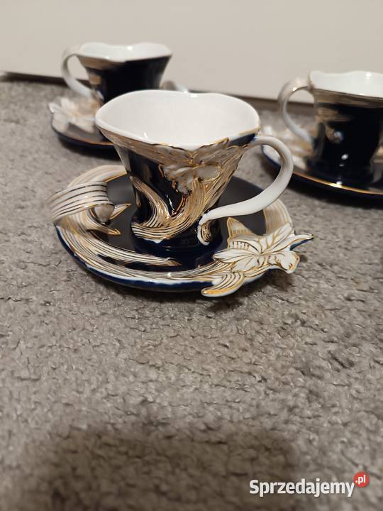 Śliczne filiżanki USA śląskie