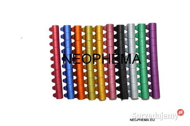 Znaczniki ptaki egzotyczne 4mm 100 mix kolorów mazowieckie Warka