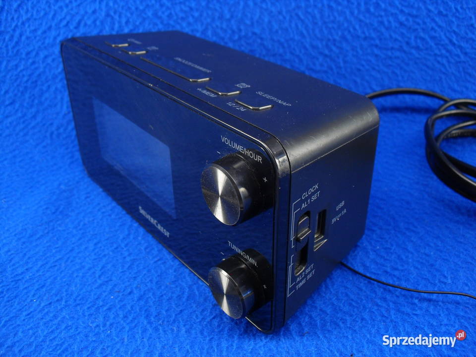 RADIOZEGARBUDZIK Z USB Radioodtwarzacze sprzedam