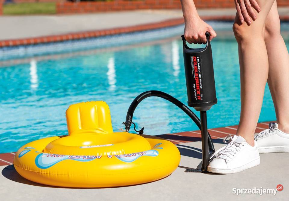 Duża pompka ręczna do matareca basenu DOUBLE Smogorzów