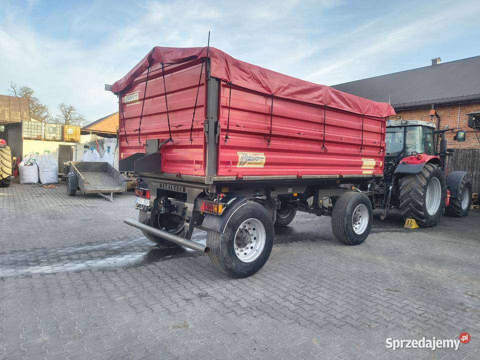 Przyczepa Metaltech DB 12 12t stan Strachanów