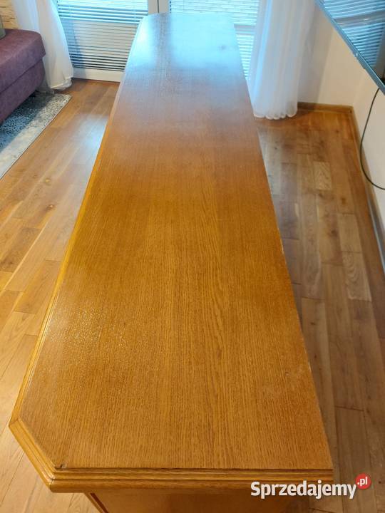 Piękna Komoda Dębowa duża 4 drzwiowa Chełm sprzedam