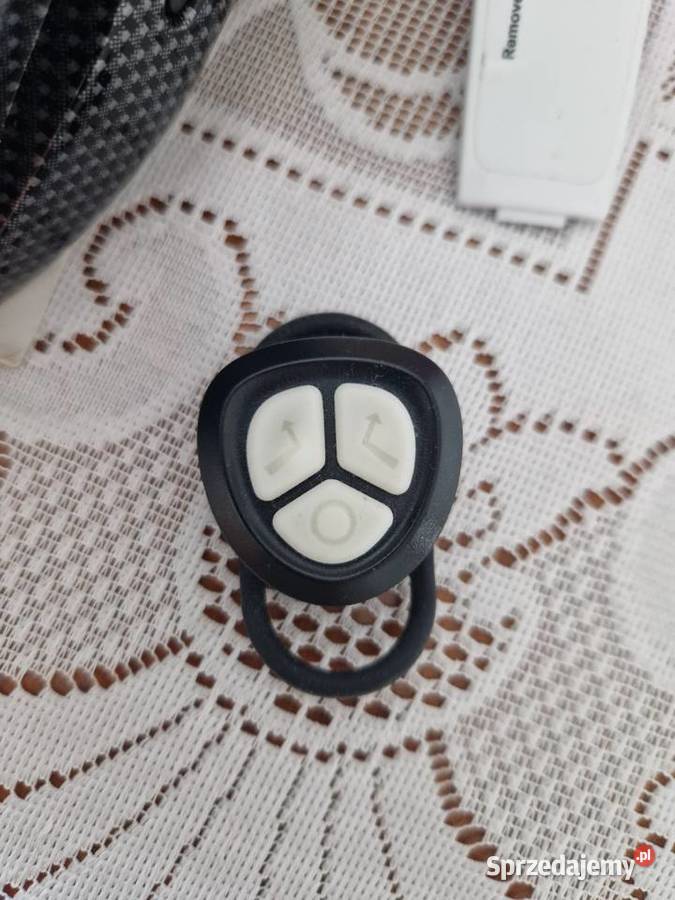 Kask rowerowy z oświetleniem led Kaski i odzież Kroczyce