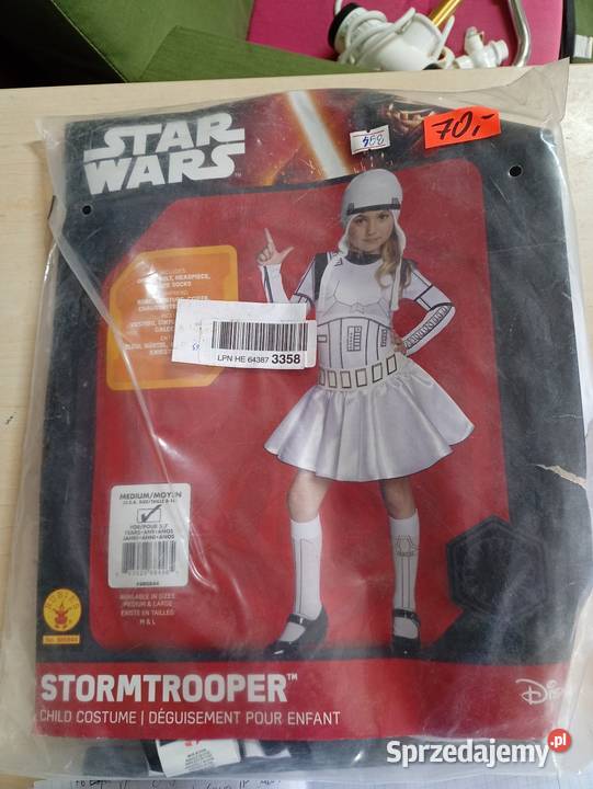 Kostium Szturmowiec Star Wars Disney Rozmiar ML Przysucha