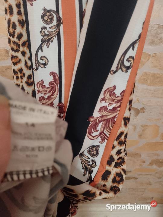 42XL Dłuższa koszulka nocna z Londynu sukienka Rozmiar XL Kraków