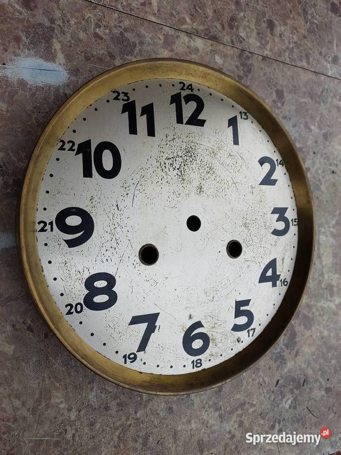 653 Tarcza starego zegara Junghans 185 56532 metal Zegary