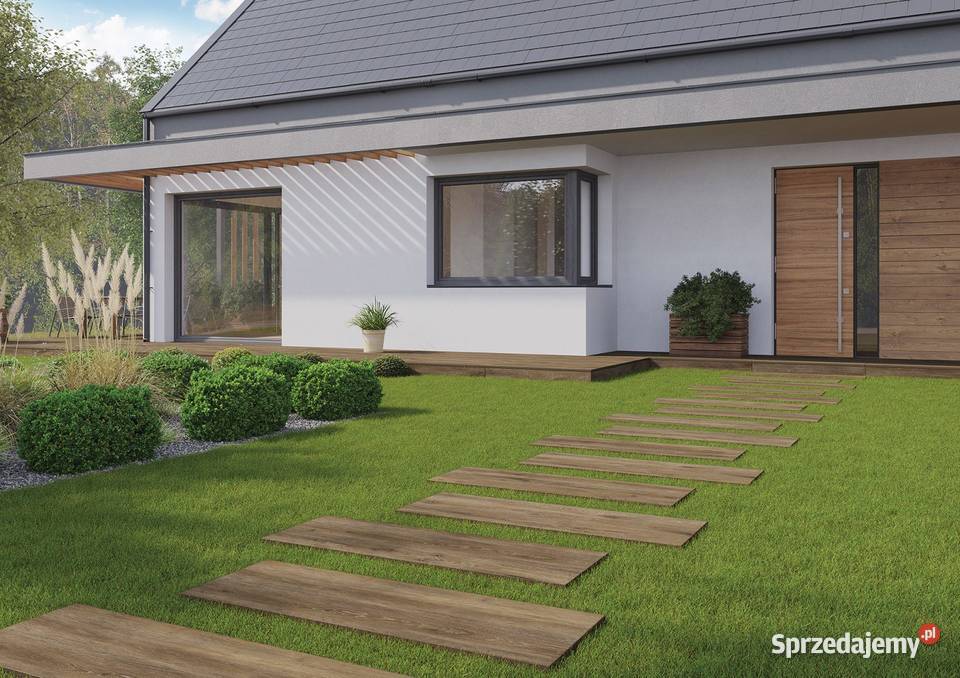 GRUBY GRES 2 PŁYTY TARASOWE 120x40 DREWNOPODOBNE