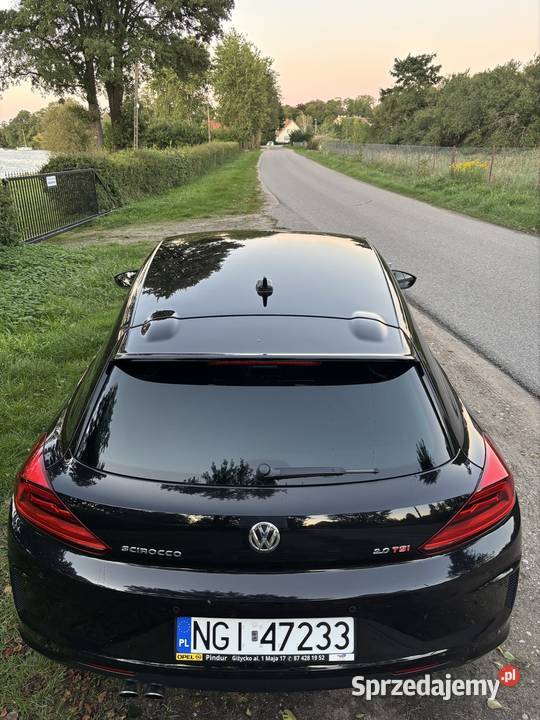 Scirocco RLine 20 DSG koniec 2014 niski przebieg 1984cm3 Gajewo
