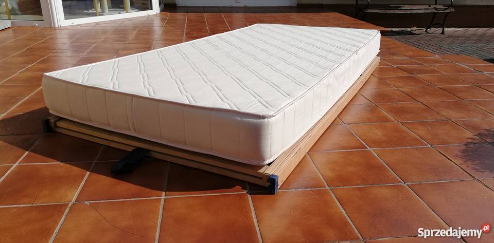 Materac piankowy 90x200 cm łóżko sypialnia twardy stan bardz