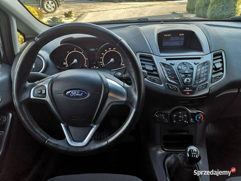 Ford Fiesta 15 TDCI 75 Klimatyzacja Parktronic serwisowany w ASO Strzegom