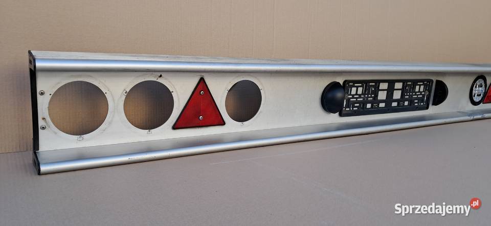 NACZEPA KRONE SCHMITZ ZDERZAK ALUMINIOWY MASYWNY Trzciel