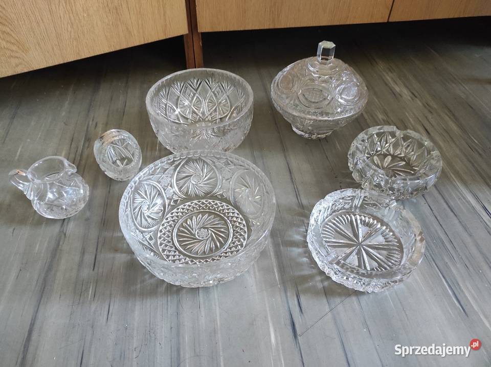 Szkło kryształowe PRL Zabrze sprzedam