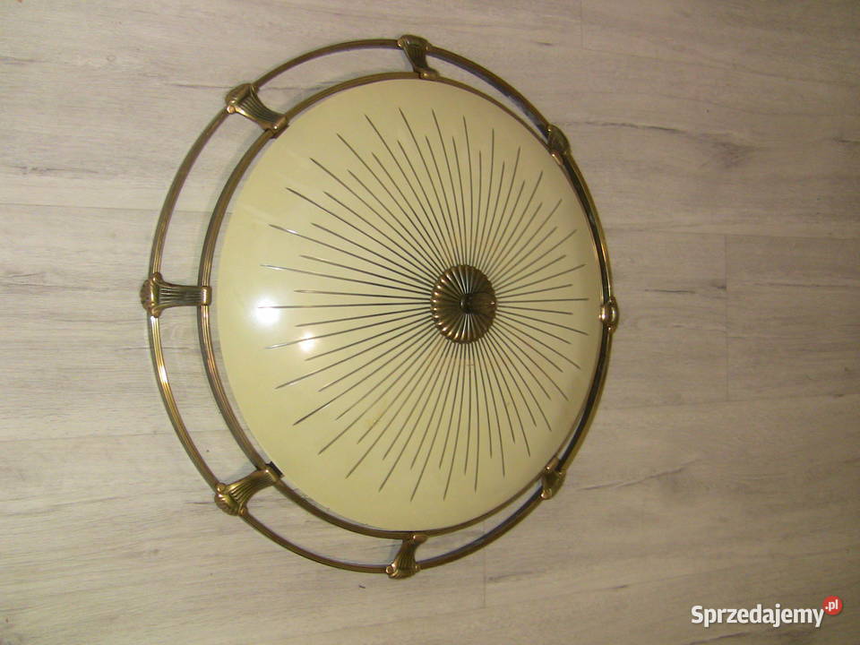 Plafon mosiężny FI 62 Antyki Łódź