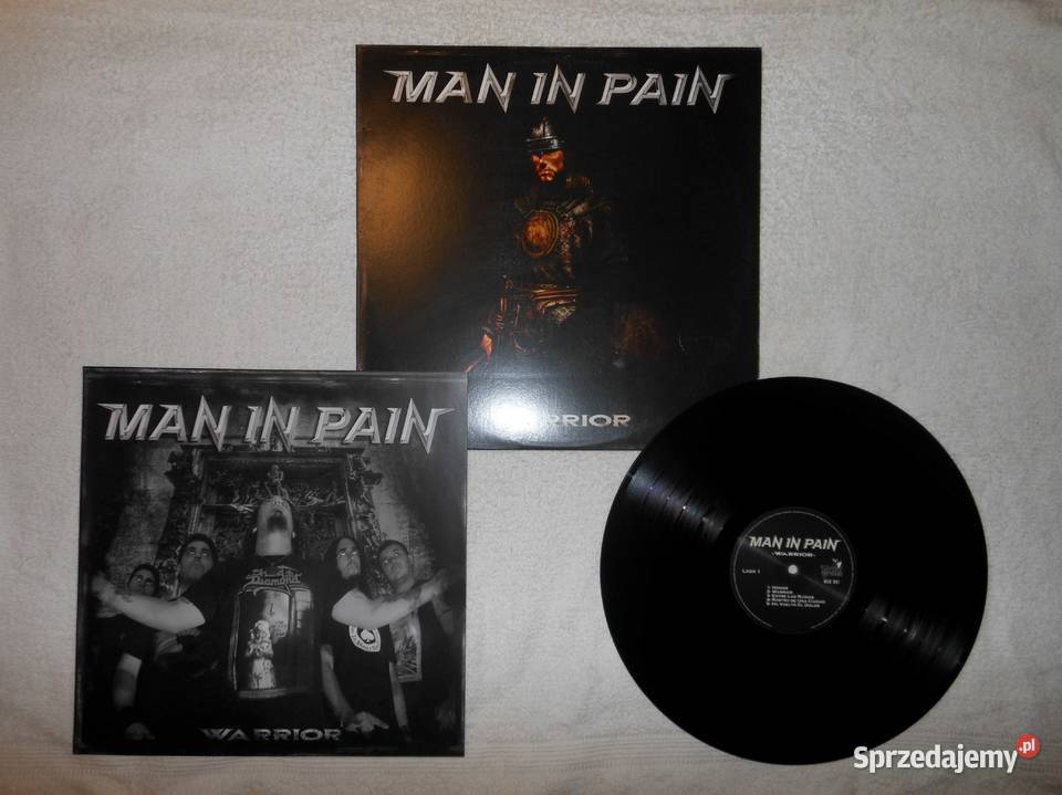 Metalowy winyl Man in Pain Warrior metal warmińsko-mazurskie Bukowo