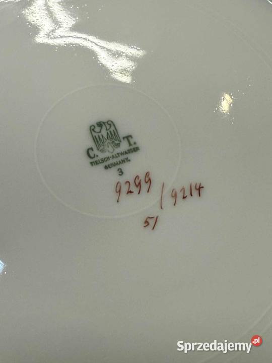 Patera talerz Carl Tielsch Kielce