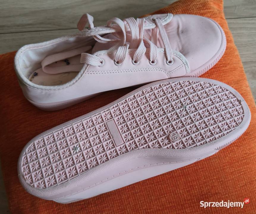 Tenisówki blady róż 25cm Gdańsk