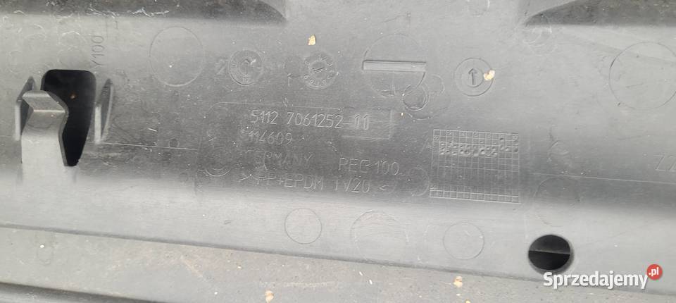 BMW 5 E60 SEDAN ZDERZAK TYŁ TYLNY Ruda Śląska sprzedam