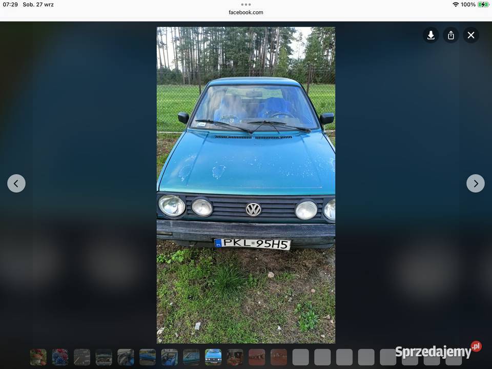 Volkswagen Golf 2 benzyna Chełmno