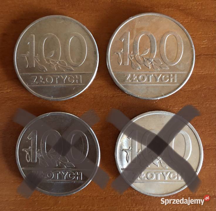 Moneta 100 złotych 1990 rok RP