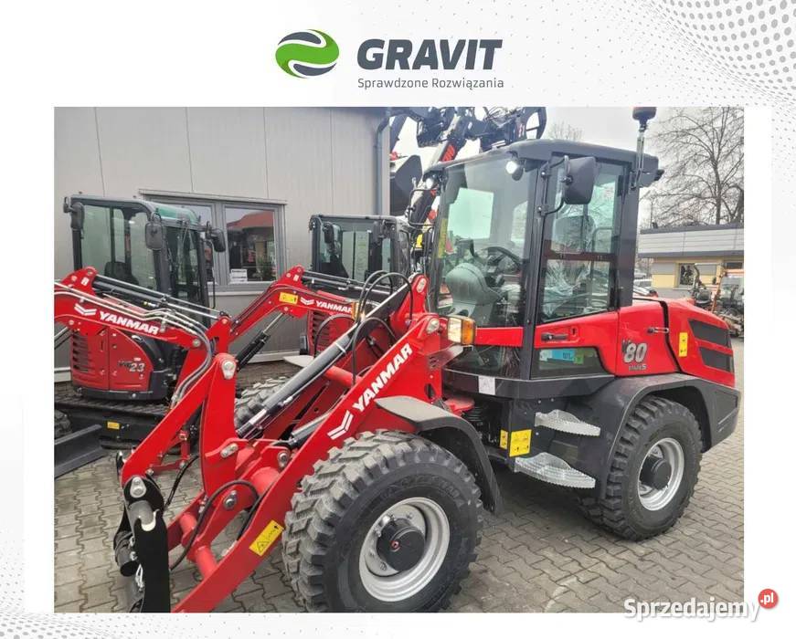 Ładowarka przegubowa Yanmar V80 Dźwigi, podnośniki Motoryzacja Lublin