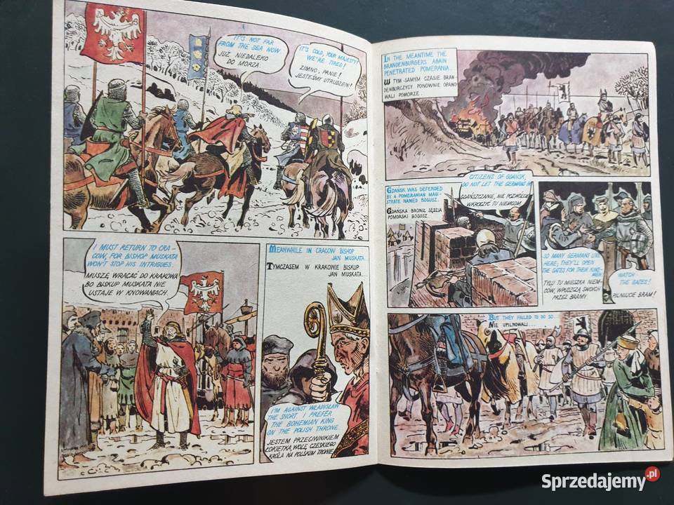 Władysław Łokietek Wladyslaw The Short komiks Gdynia sprzedam