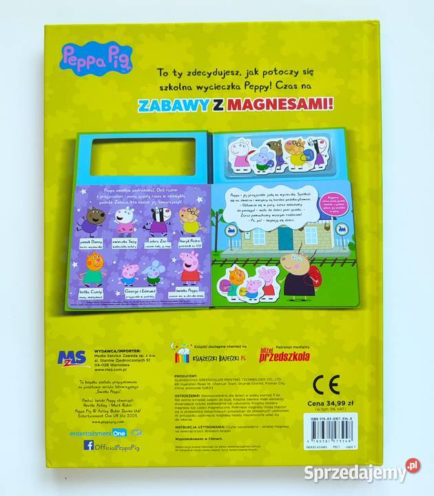 Nowa Peppa Pig Na szlaku z Pepą Książka z