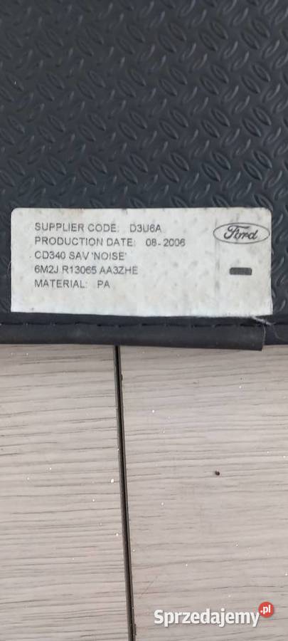 Mata bagaznika Ford S Mk1 20062015 osobowe Gliwice
