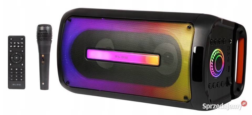 Głośnik BLUETOOTH Boombox Mikrofon KARAOKE DJ podlaskie Białystok sprzedam