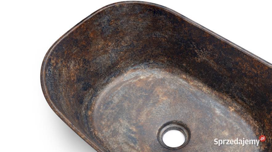 Umywalka 50 LIBRA BASIC GRANITE niebieskoszary i Umywalki sprzedam