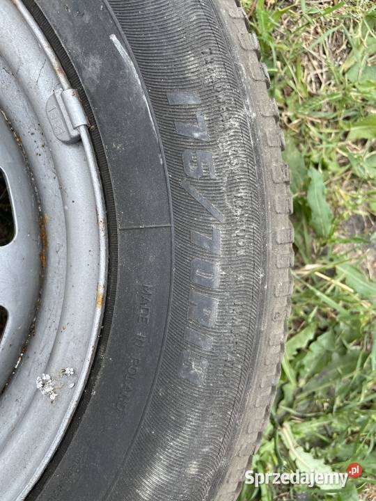 Felga samochodowa zapas 1707513 4x100 Mazda Opel stalowe Bełchatów