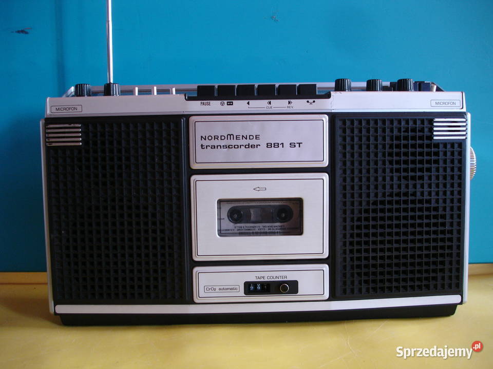 Radiomagnetofon NORDMENDE TRANSCORDER 881 ST Zielona Góra