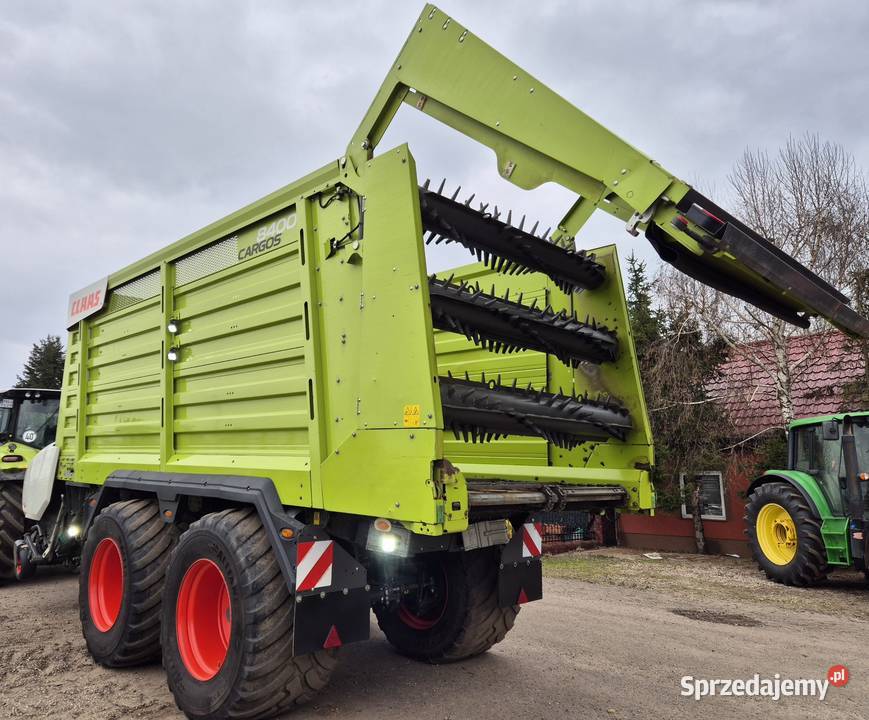 Claas Cargos 8400 przyczepa samozbierająca Dziwie