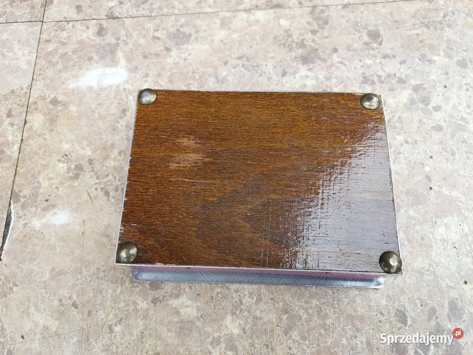 13 Stare puzderko szkatułka na biżuterie Tczew