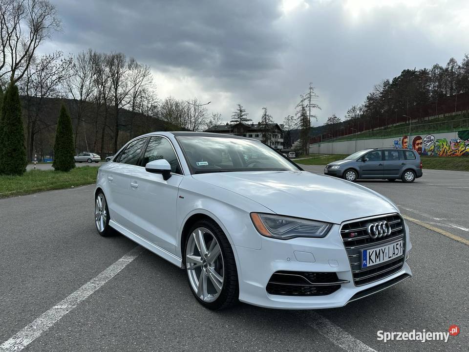 Audi A3 SLine 4x4 lakier biała perła felgi 19 automatyczna Jawornik sprzedam