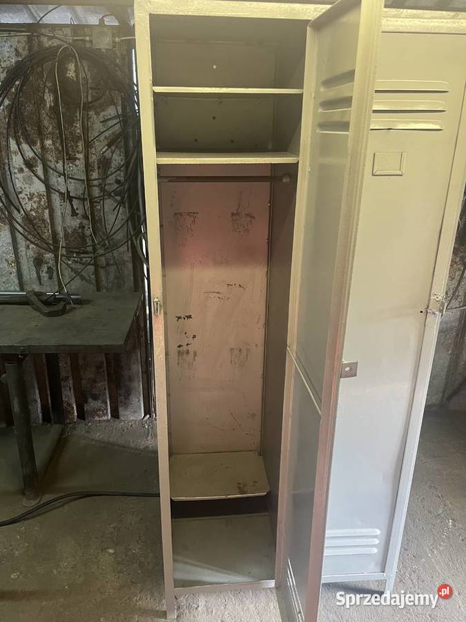 Szafa metalowa ubraniowa 185cm Ożarów