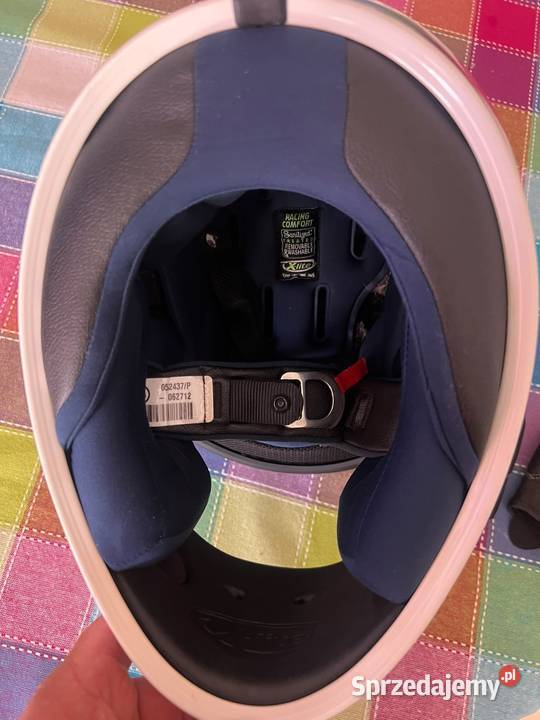 Kask motocyklowy XLite rozmiar S plus rękawiczki wielkopolskie