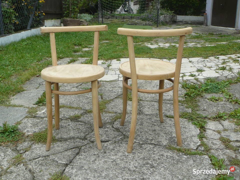 Stare krzesła sygnowane Thonet Nowy Sącz