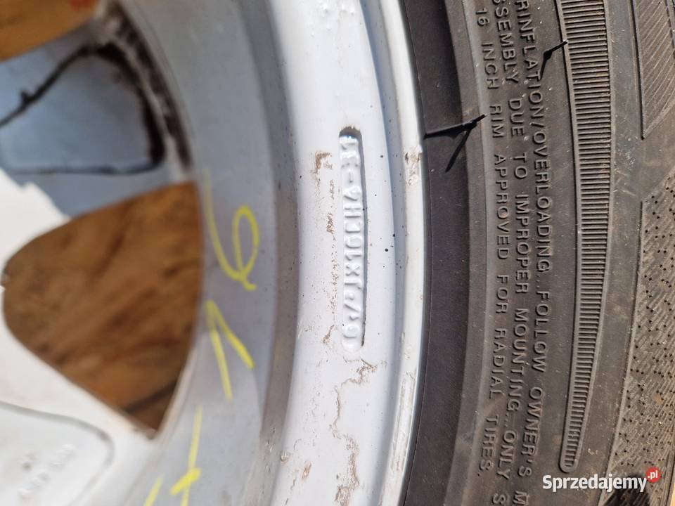 PEUGEOT FELGI ALUMINIOWE ET31 4X108 65X16 Słowikowo