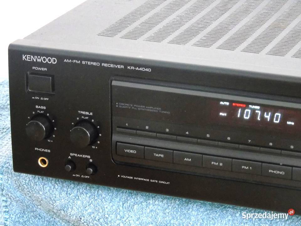 Amplituner Kenwood KRA4040 sprawny i ładny Jasło