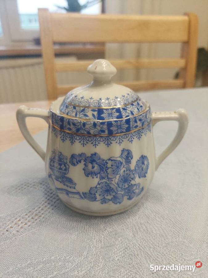 Cukierniczka Porcelana China Blau Mirosławiec