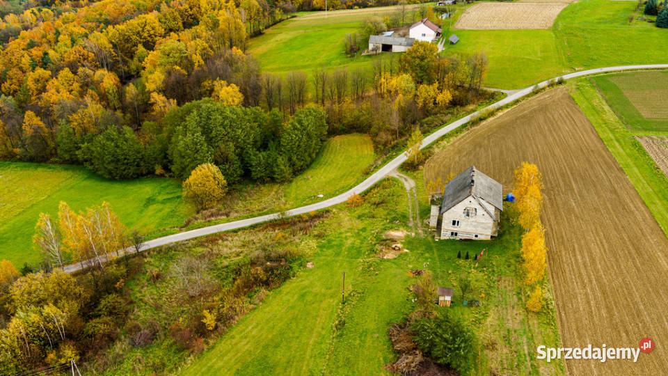 Działka budowlana Bobowa widokowa małopolskie