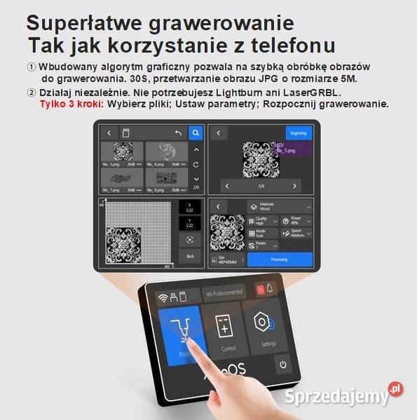 Maszyna do grawerowania AlgoLaser Alpha MK2 20W Skierniewice