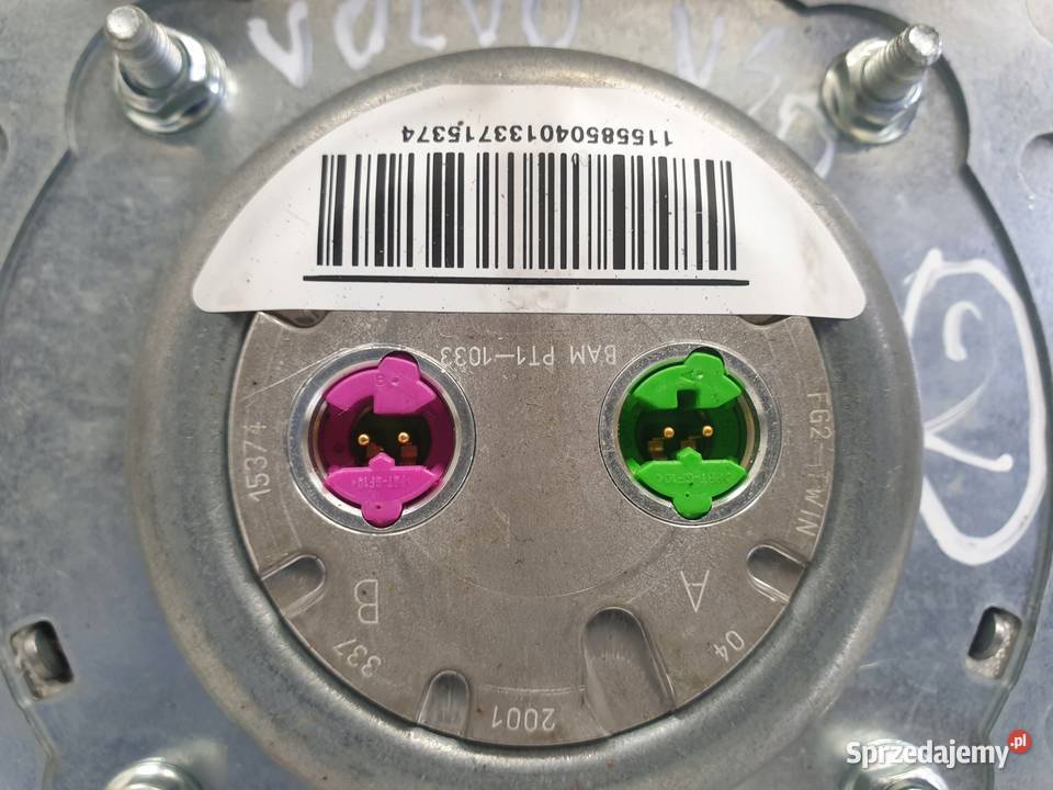 Volvo V40 S40 PODUSZKA POWIETRZNA KIEROWCY Chełm