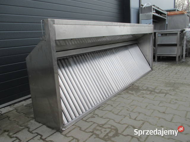 Solidny Okap Gastronomiczny z Filtrami 2659740 Ostrów Wielkopolski sprzedam