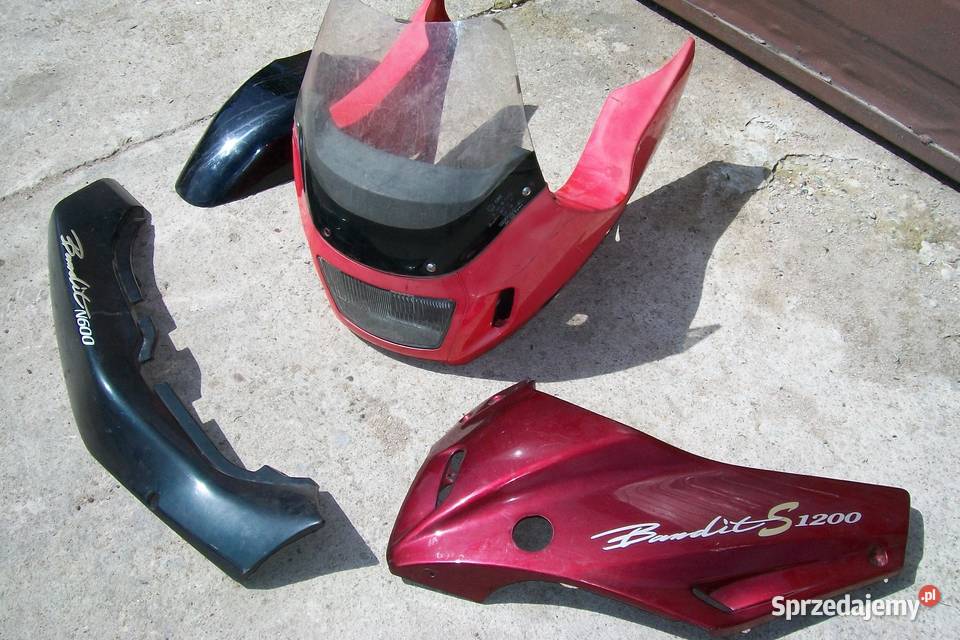 suzuki bandit 600przednia czasza zadupek lampa Lwówek Śląski