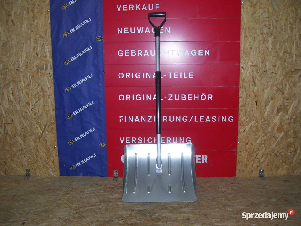 Aluminiowa łopata do zboża i śniegu Kwazar