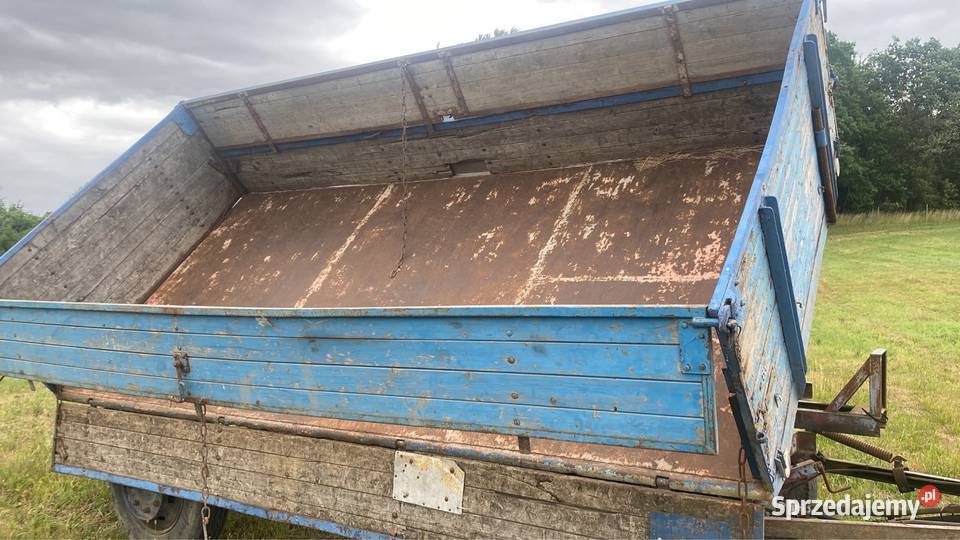 Przyczepa drewniana wywrotka zachodniopomorskie Ostrowice