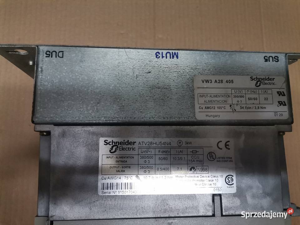 Falownik 3kw Schneider ATV28HU54N4 TELEMECANIQUE Osielec